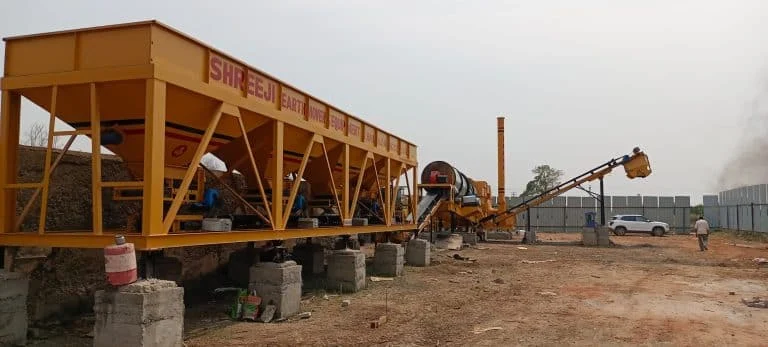 Planta de Asfalto 120 TPH tipo Tambor - Shreeji (5)