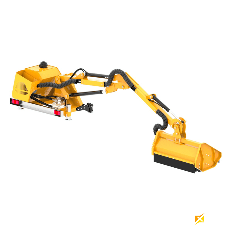 Brazo desbrozador FEMAC DOC 101 para tractores pequeños - Desmalezadores Profesionales