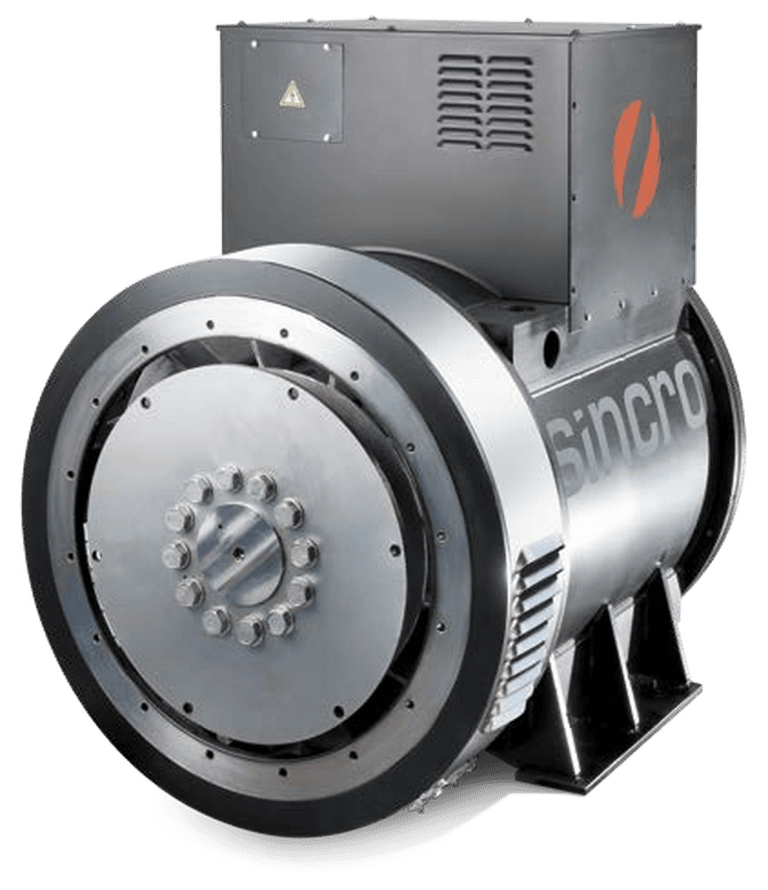 Alternador industrial Sincro serie SK400 y SK450 con PMG