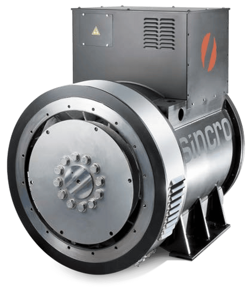 Alternador industrial Sincro serie SK400 y SK450 con PMG