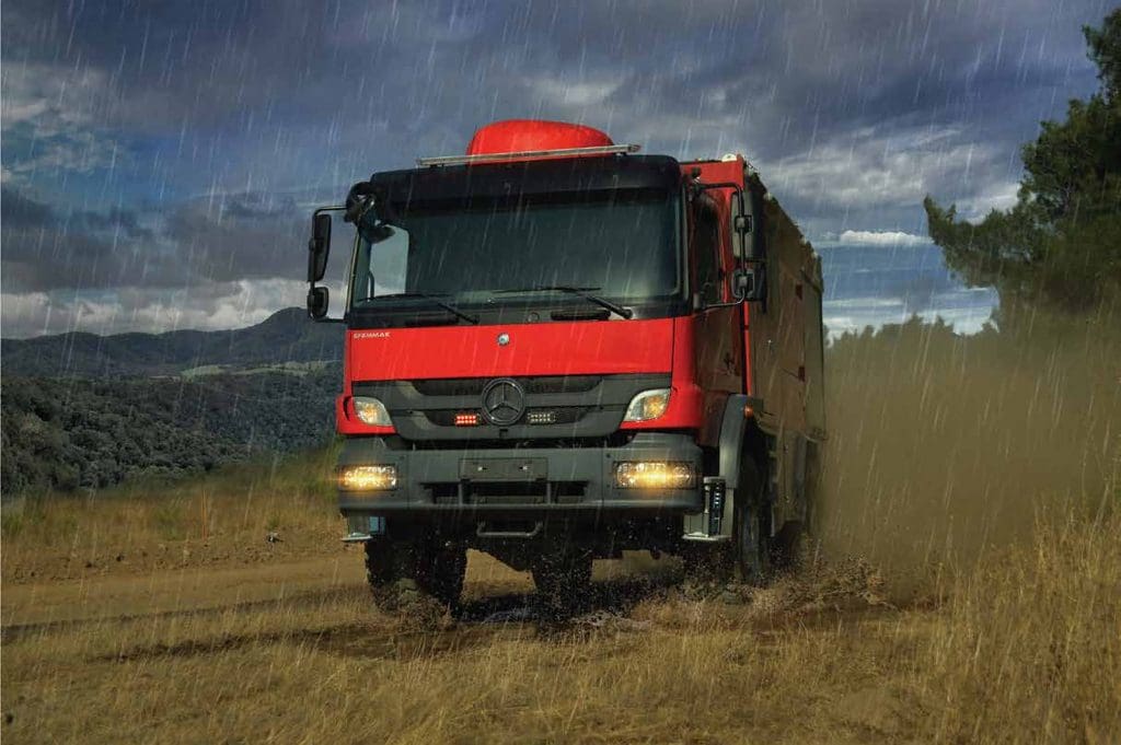 Camión de Bomberos Forestal 4x4 Efemmak - Forest / Off-Road - Vehiculos Especiales