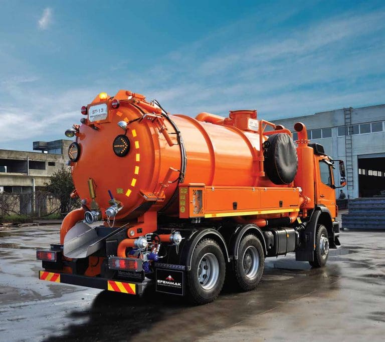 Camión Vacuum de Succión Efemmak - S-Vac / M-Vac / L-Vac / XL-Vac / Trailer-Vac - Vacuum/Jet