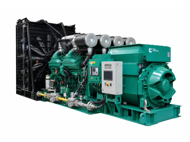 Generador 2500 KVA Dual Fuel GENPAR Motor Cummins - DFC2500KVA-48