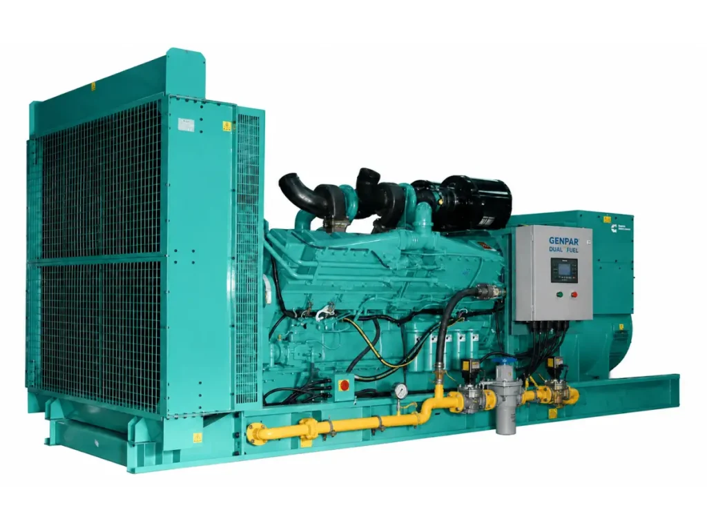 Generador 1875 KVA Dual Fuel GENPAR Motor Cummins - DFC1875KVA-48