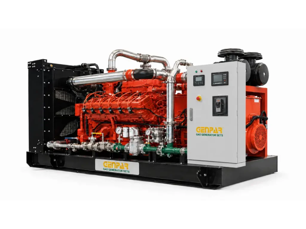 Generador 500 KVA a GAS GENPAR Motor Cummins - GPG500