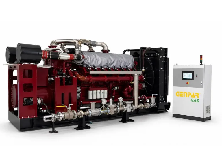 Generador 1250 KVA a GAS GENPAR Motor Cummins 16V - GPG1250