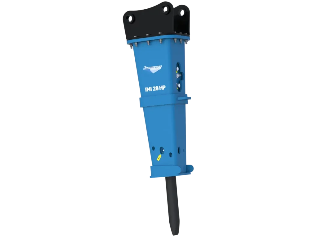Martillo Hidráulico Idromeccanica Italiana IMI 28 HP - 4-9 t - Martillos Hidraulicos