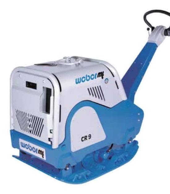 Placa compactadora reversible Weber MT CR 9-II MDM / CCD 2.0 - 736-740 kg - Compactación