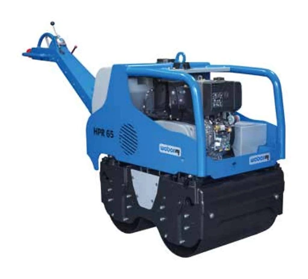 Rodillo compactador vibratorio Weber MT HPR 65 - 840 kg - Compactación