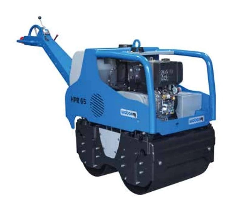 Rodillo compactador vibratorio Weber MT HPR 65 - 840 kg - Compactación