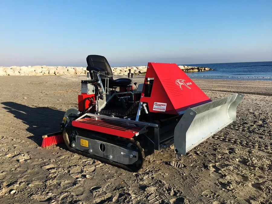 Barredora de Playa Tecnopress Jaguar 13 HP - Barredoras de Playas