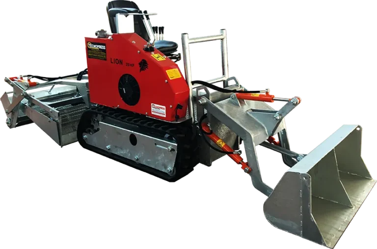 Barredora de Playa Tecnopress Lion 20 HP - Barredoras de Playas