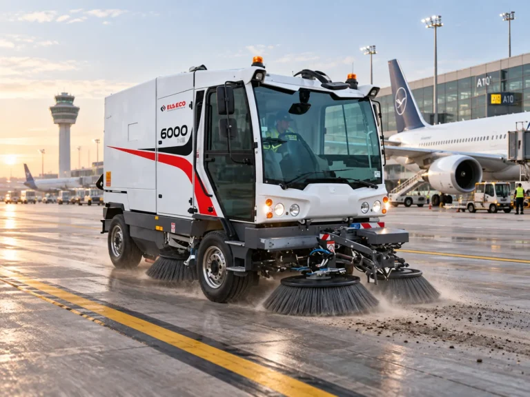 Barredora para Pistas de Aeropuertos Dulevo 6000 - 6000 Aero - Barredora Aeropuerto