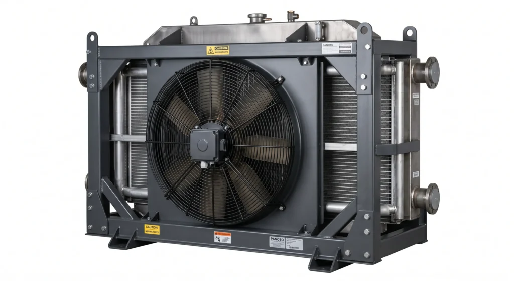 Radiador Panoto para Plantas Eléctricas de 300 a 500 kVA - Fabricación a medida - Radiadores