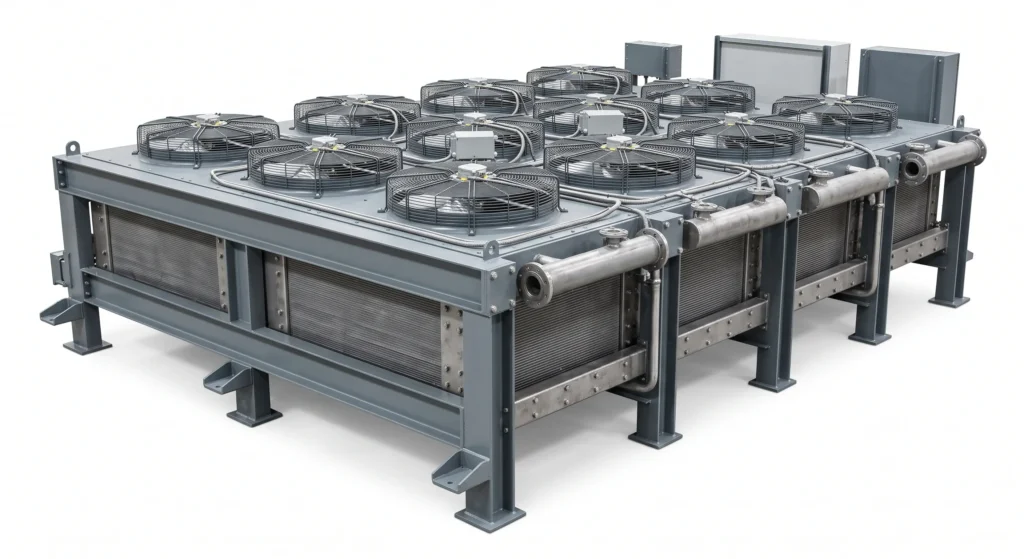 Radiador Panoto para Plantas Eléctricas de 3.000 a 4.000 kVA - Fabricación a medida - Radiadores