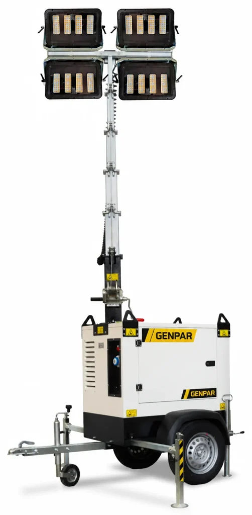 orre de Iluminación Móvil GENPAR TL-PRO25 | 160.000 lm